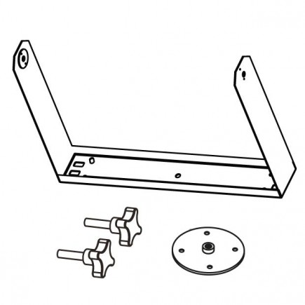 KV2 Audio EX10 Horizontal Bracket Uchwyt montażu poziomego dla EX10